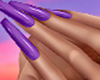 Ina Purple Nails No Ring