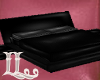 !! Leather Black Bed