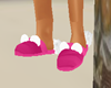 PINK/WHITE SLIPPERS