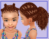 Kids Red Braids Ponytail