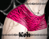 Koh! Pink Zebra Shorts