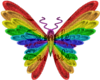 Rainbow Flutterby