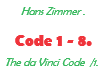 Hans Zimmer / Vinci Code