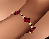 Ruby and Gold Bracelet R