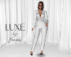 LUXE Suit White w/Silver