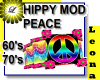 DAINTY Hippy ring peace 