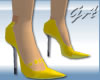 GA Star Yellow Heels