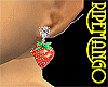 Sum2 strawberry earrings