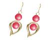 Mandi-Hot Pink Earrings