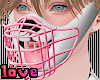 puppy pink muzzle addon