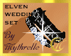 Elven Wedding Set Black