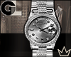 GL|Luxury Platinum Watch