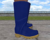 Blue Rain Boots (M)