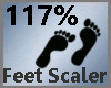 Feet Scaler 117% M A