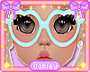 Kid's Beary Blue Glasses