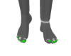 Glow Girl Feet