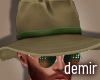 [D] Safari beige hat