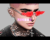 会 RED FLAMES GLASSES