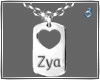 ❣Heart DogTag|Zya|m