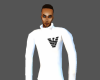 [L3]White Armani Sweater