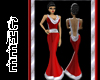 *Chee: Red & Silver Gown