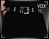 Wht/ Blk Skinny Pants
