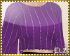 *E* Cute Purple Sweater
