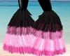 UBER BOOTS BLACK N PINK