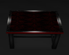 Blk/Red End Table