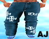 AJ Mens Blue Jeans