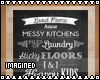 💕 Messy Kitchen Frame