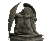 Fallen angel statue