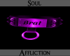 Brat Choker - Purple
