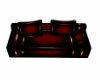 Red PVC Cuddle Couch