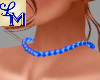 !LM Blue Pearl Necklace