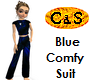 C&S Blue Comfy Shirt
