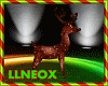 Reindeer Santa + light