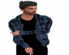 (EB)Blue&black jacket(m)