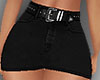 E* Black Denim Skirt RL