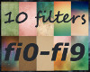 ♆ 10 filters textures