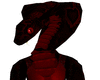 Kobra Red Snake Head