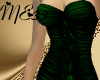 ME33 Green Ruffle Dress