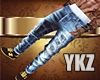 YKZ| Patched Jeans