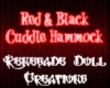Red&Black CuddleHammock
