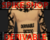 EZ Derivable Tattoo Top