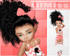 LilMiss Afro Kitty Bow S