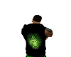 Flame Green Skull Top