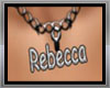 Necklace Rebecca name
