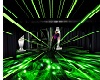 Green skull Dj light