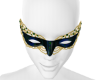 Sapphire n gold Mask